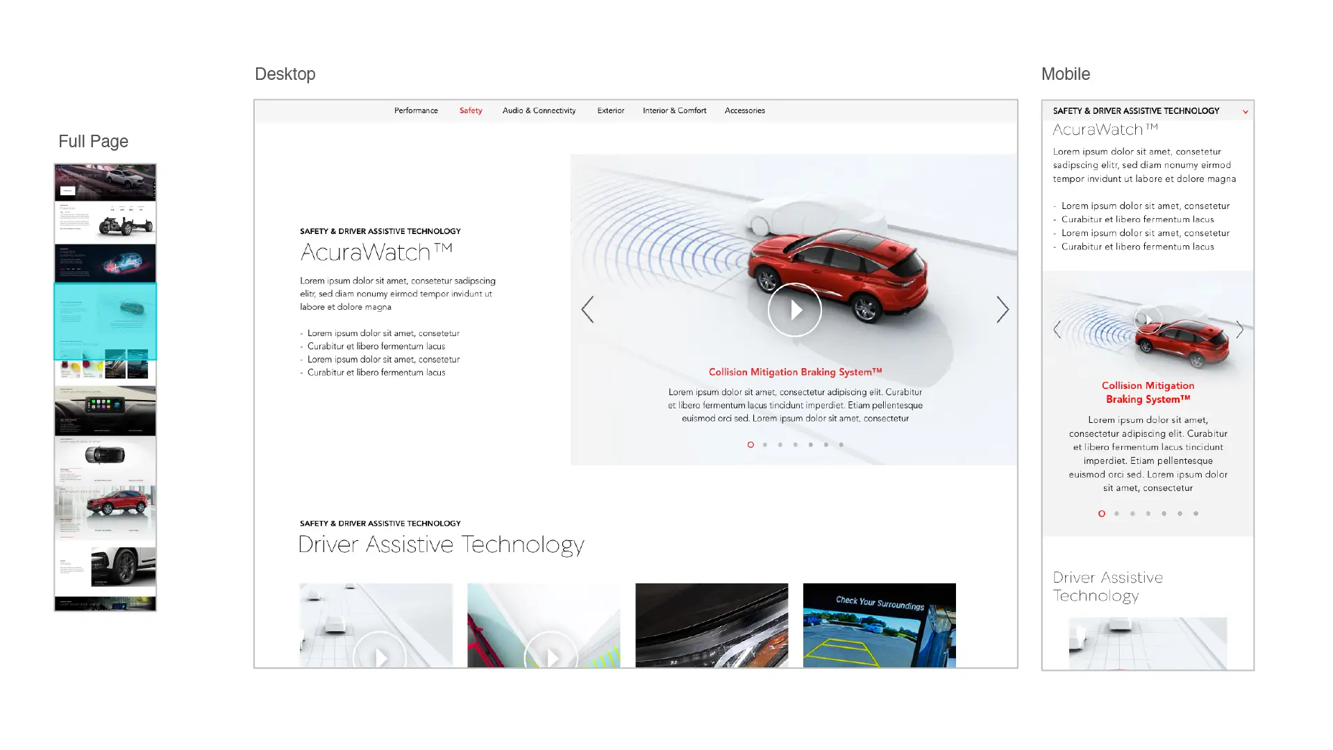 high-fidelity designs