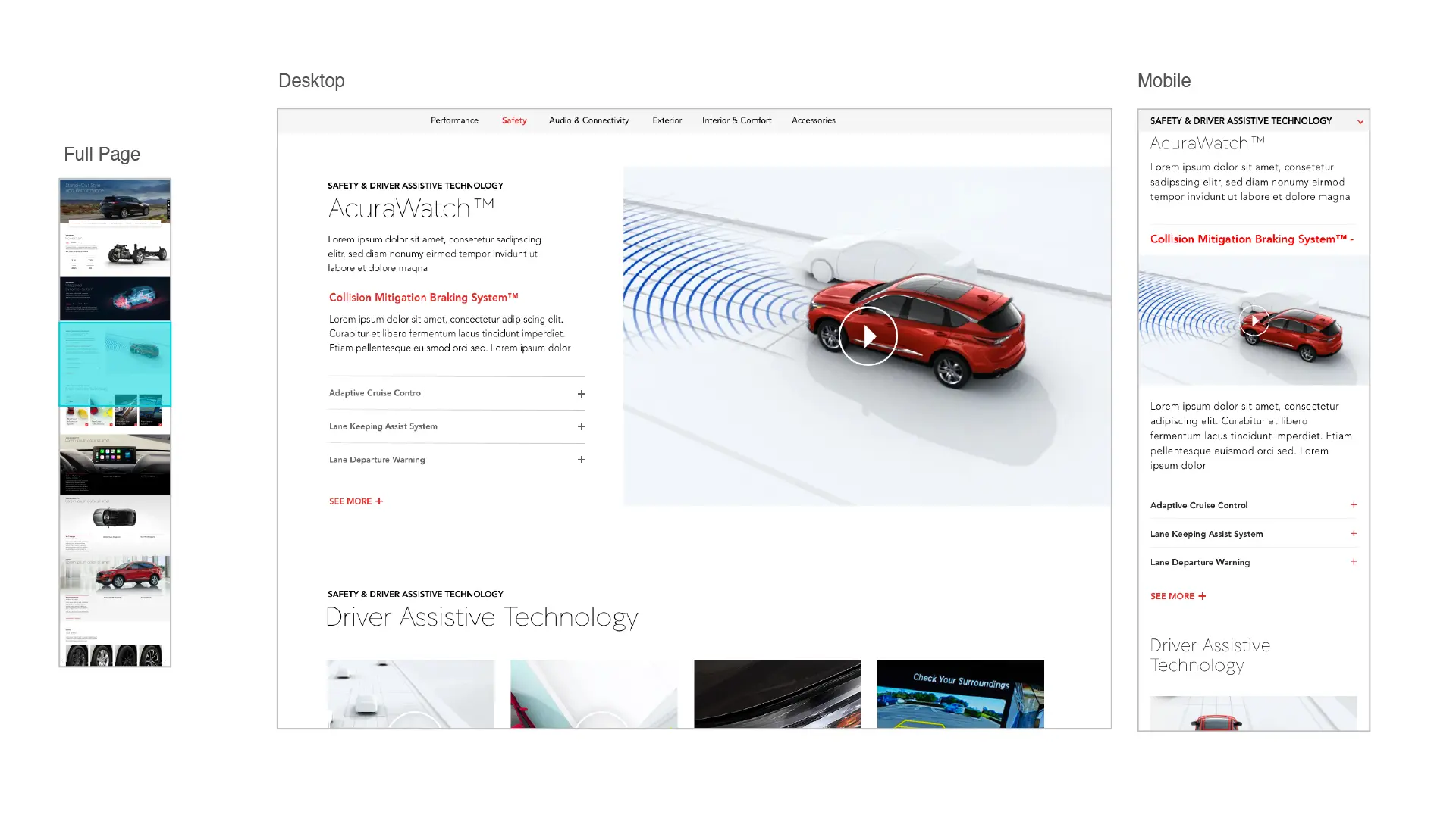 high-fidelity designs