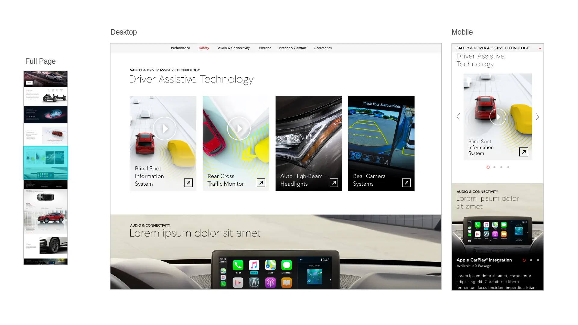 high-fidelity designs