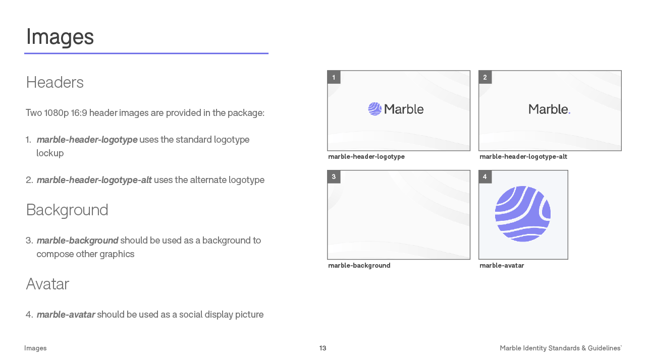 Marble Protocol key images